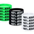 5 White / 5 Black / 5 Glow Wristbands