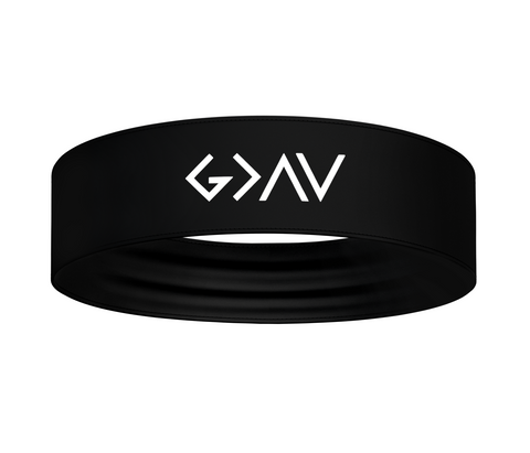 God is Greater than the Highs and Lows Stretch Headband