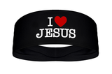 I Heart Jesus Wide Tapered Headband