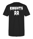 White Custom Drip T-Shirt